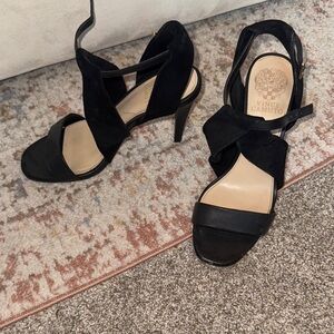 Vince Camuto Black Women's Heeled Sandals